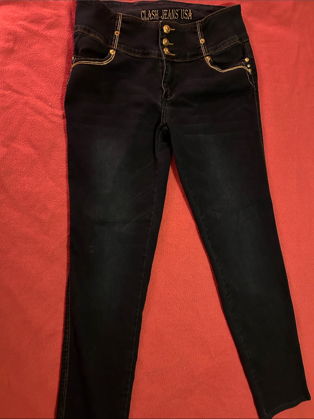 Women's Black High-Rise Skinny Jeans